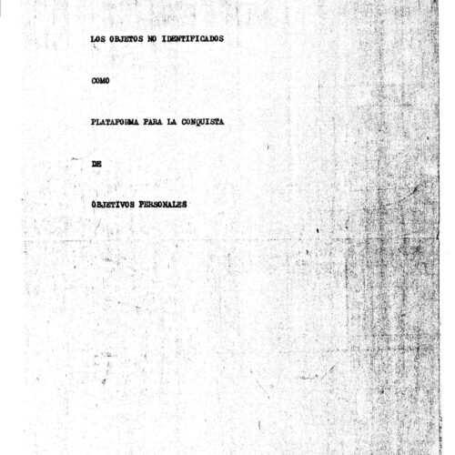 OVNIs y Objetivos Personales - Imagen 1