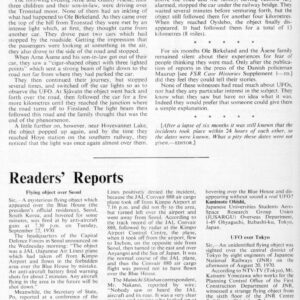 Ohishi,UFOs 1970,South Korea and Japan,FSR-CH 1971 N 4