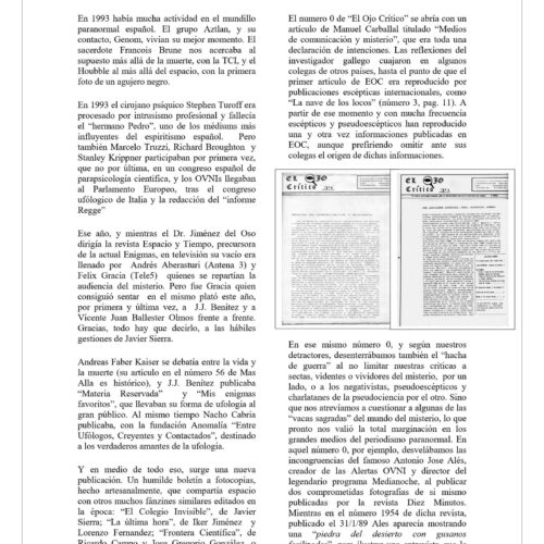 Ojo Critico,50Numeros,12Anyos - Imagen 1