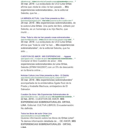 Ortas,Lina,Mis experiencias sobrenaturales - Imagen 1