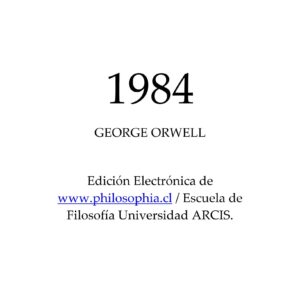 Orwell,1984 novela