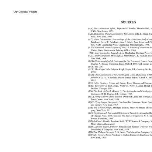 Our celestial visitors,Sources - Imagen 1