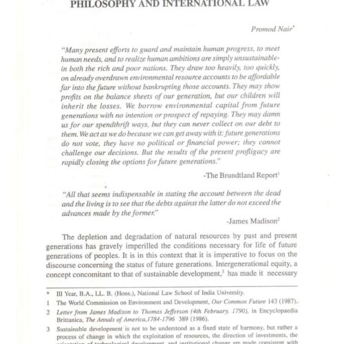 Our obligations toward posterity - Imagen 1