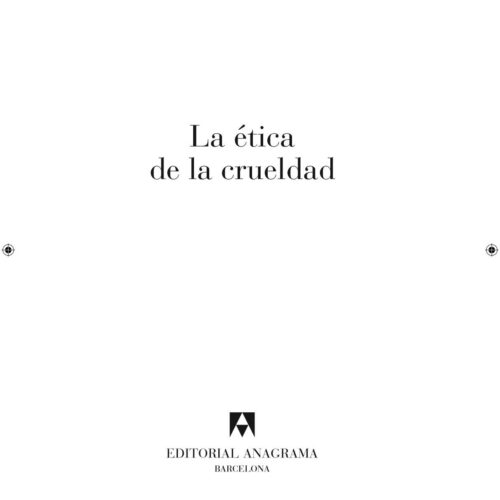 Ovejero,Etica de la crueldad - Imagen 1