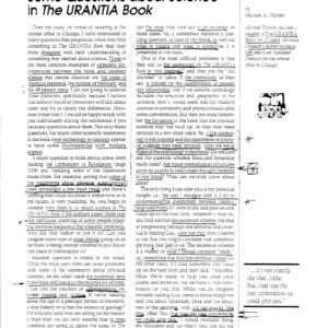 Painter,Urantia Book Questions
