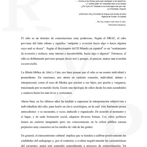 Paradojas del odio,Carlos Colina - Imagen 1