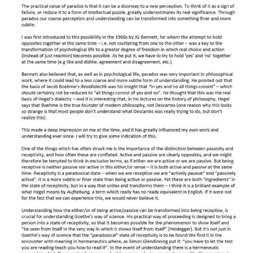 Paradox,its transformative potential,Henri Bortoft - Imagen 1