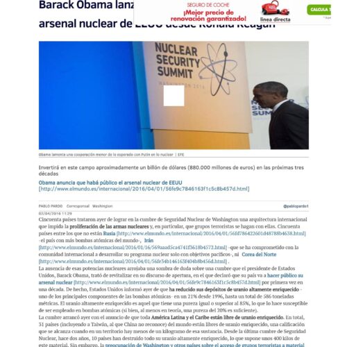 Pardo,Pablo,Un arsenal nuclear abierto - Imagen 1