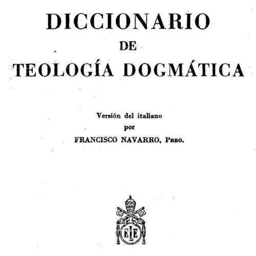 Parente,Pietro,Diccionario de teologia dogmatica - Imagen 1