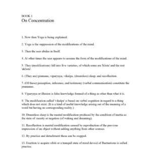 Patanjali,Yoga Sutras