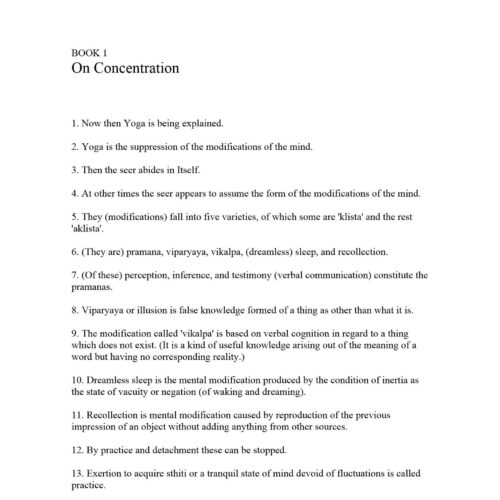 Patanjali,Yoga Sutras - Imagen 1
