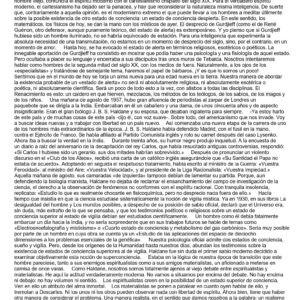 Pauwels-Bergier,Estado de Alerta