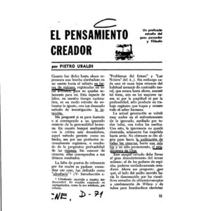 PensamientoCreador,PietroUbaldi