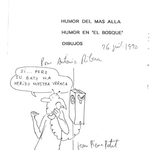 Petit,Jean-Pierre,Humor del mas alla 1990 - Imagen 1