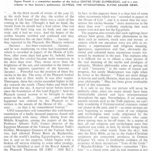 Pinotti,Space Visitors Ancient Egypt,FSR66V12N3 - Imagen 1