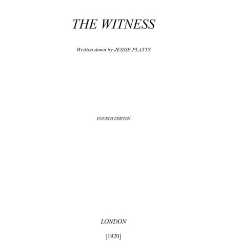 Platts,The Witness - Imagen 1