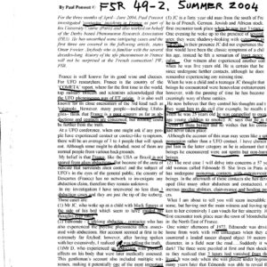 Ponssot,Humanoids in France,FSR2004V49N2