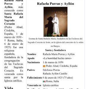 Porras y Ayllon,Rafaela,Wikipedia