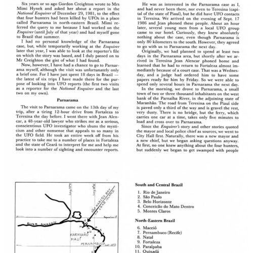 Pratt,Killed and injured by UFOs,Brazil,FSR89,V34N1 - Imagen 1