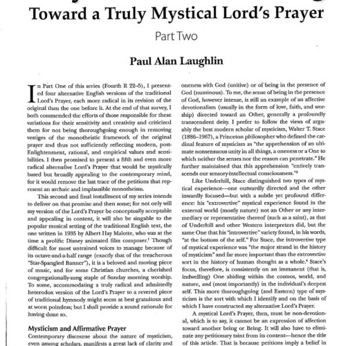 Pray without seeking,A.Laughlin - Imagen 1