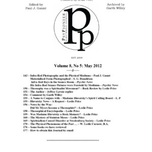 Psypioneer Journal,May 2012