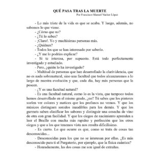 Que pasa tras la muerte