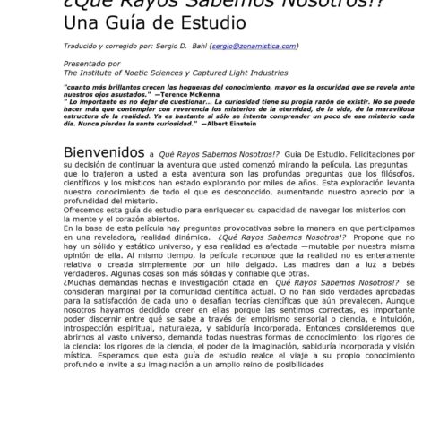 Que rayos sabemos nosotros - Imagen 1