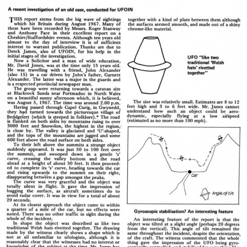 Randles-Whetnall,UFO 1967,England,FSR78V23N5 - Imagen 1