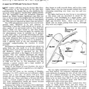 Randles,Gigantic UFO 1977 over oil refinery,FSR78V24N4
