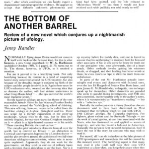 Randles,Harbinson Horrifying UFO Novel,FSR80V26N4