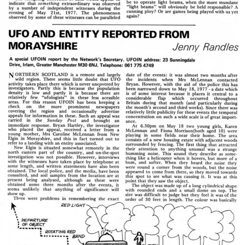 Randles,Humanoid 1977,Scotland,FSR77V23N4 - Imagen 1