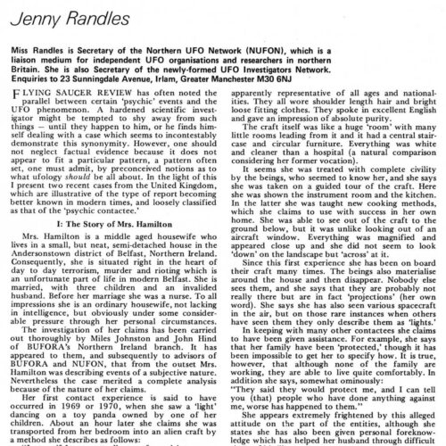 Randles,Humanoids 1969 and 1974,Britain,FSR76V22N6 - Imagen 1