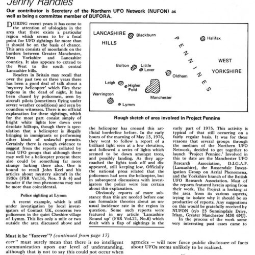 Randles,Humanoids 1975-76,Britain,FSR76V22N3 - Imagen 1