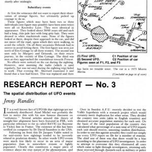 Randles,Spatial distribution UFO events,FSR80V26N3