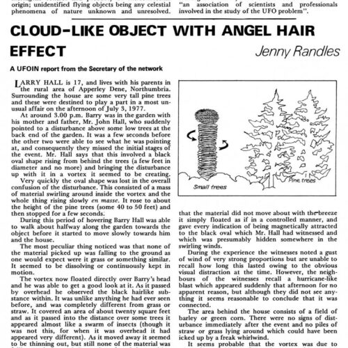 Randles,UFO 1977,England,FSR78V24N2 - Imagen 1