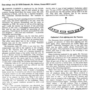 Randles,UFOs 1978,Greece,FSR79V25N1