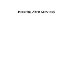 Reasoning about Knowledge