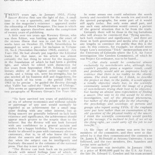 Rev.FSR,20 years old,C.Bowen,FSR1974V20N6 - Imagen 1
