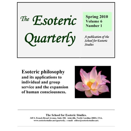 Rev.The Esoteric Quarterly,Spring 2010 - Imagen 1