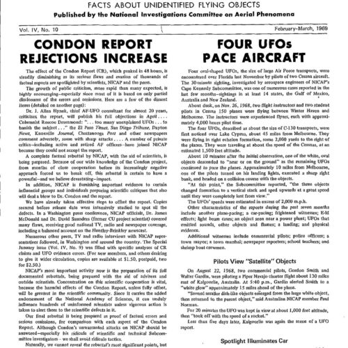 Rev.UFO Investigator,February-March 1969 - Imagen 1