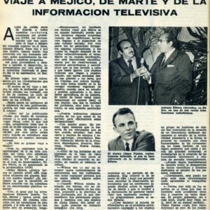 Ribera,Antonio,Entrevista 1971,Mexico