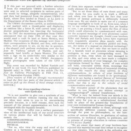 Ribera,Mysterious Ummo Affair-3,FSR75V21N1 - Imagen 1