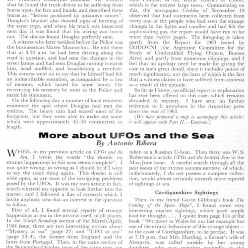 Ribera,UFOs and the Sea,FSR65V11N6 - Imagen 1