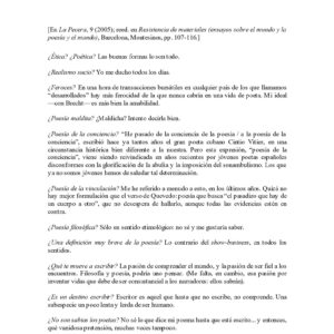 Riechmann,Amabilidad y desesperanza