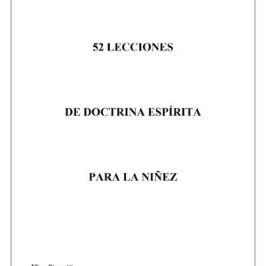 Rigonatti,Lecciones espiritas para la ninyez