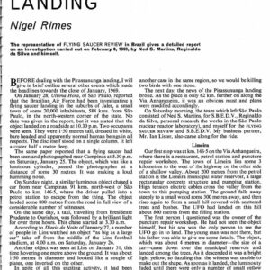 Rimes,Tiago Machado Contact E.T. 1969,Pirassununga,Brazil,FSR-SI 1969 N 3,UFO Percipients