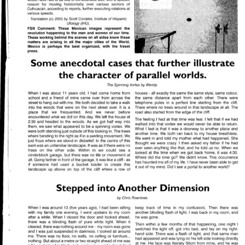 Rios Centeno,UFOs c.2003,Peru,FSR2006V51N3 - Imagen 1