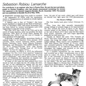 Robiou,UFOs and Cattle Mutilations 1975,Puerto Rico-1,FSR76V22N5