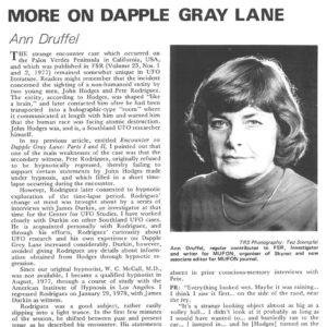 Rodriguez,Pete,Contact 1971,California-2,Ann Druffel,FSR79V25N3