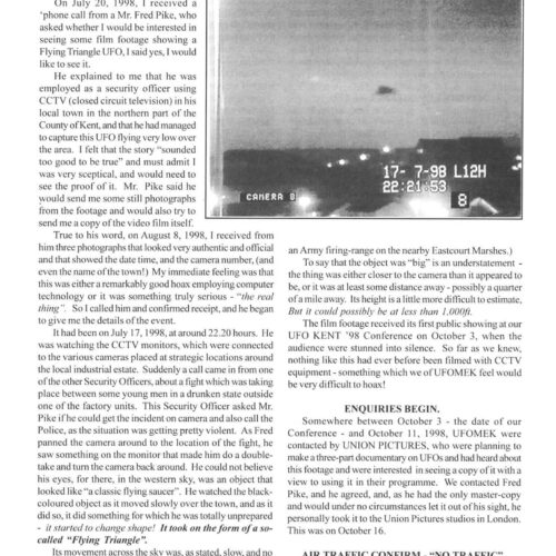Rolfe,UFO Photo 1998,England,FSR2000V45N2 - Imagen 1